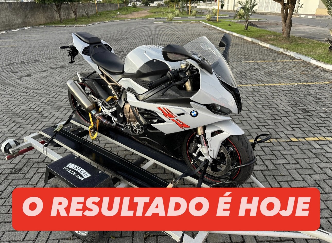 BMW 320i + S1000RR + CARRETINHA 