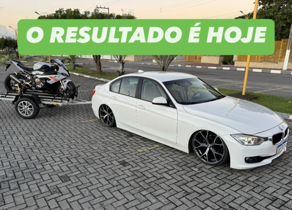 BMW 320i + S1000RR + CARRETINHA 